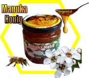 Manuka Honig BIO- Honig 250g aus Neuseeland MGO 300+