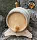 Schnapsfass - Holzfass 3 Liter Eiche inkl. Honig-Kräuterschnaps